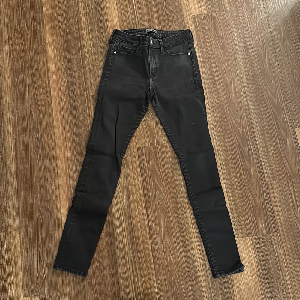 Abercrombie black washed jeans